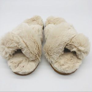 Faux Fur Slippers